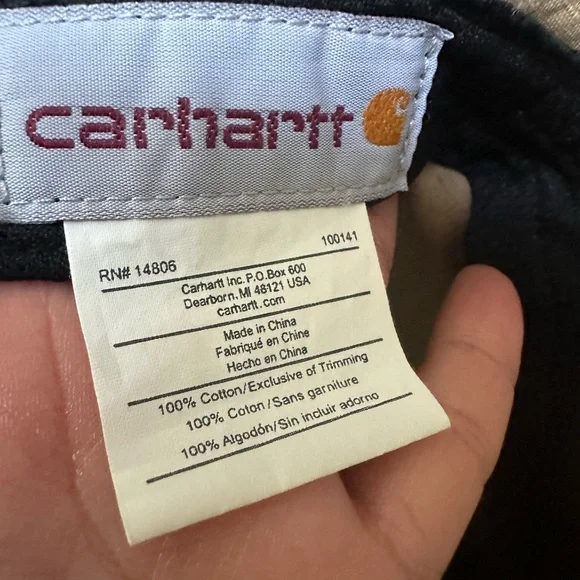 Carhartt Khaki Outdoor Hat fishing outdoor unisex - Picture 5 of 6